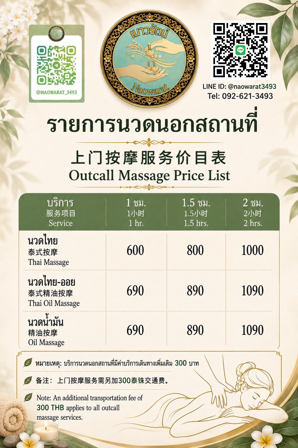 นวดนอกสถานที่